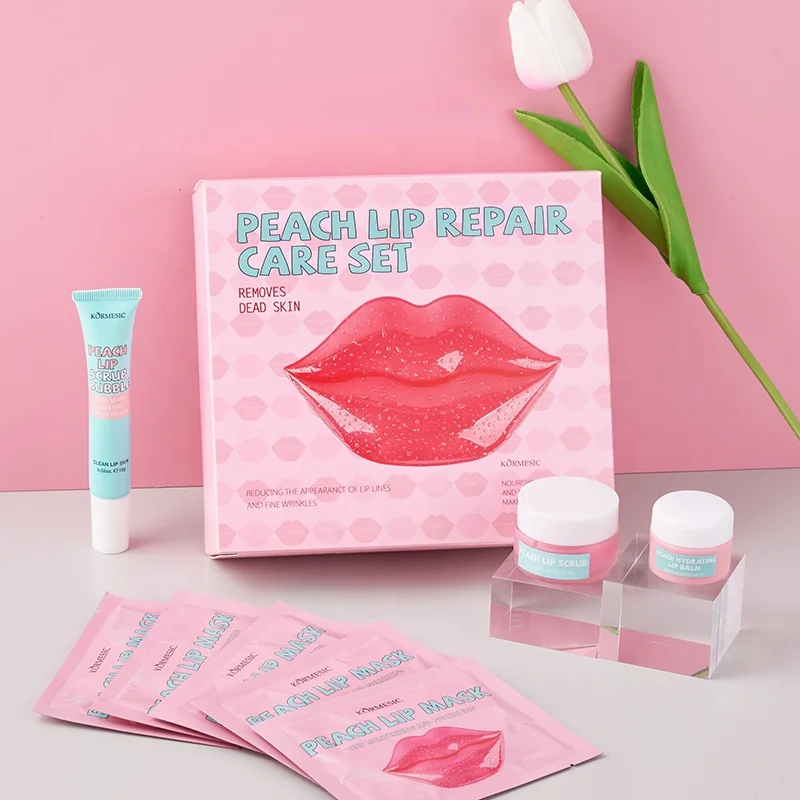 KORMESIC Private Label Luxury Lip Skin Care Set - Exfoliating