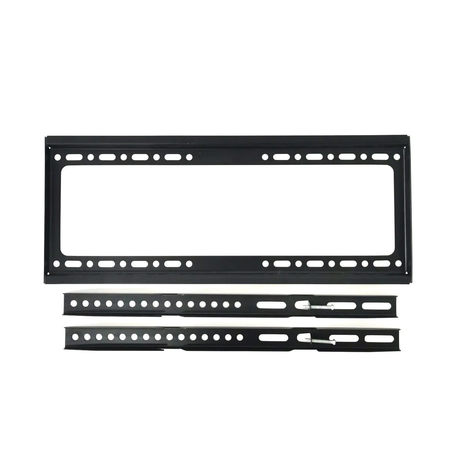 Load Capacity and 400x400 Vesa Fixed Tv Wall Mount Bracket Stand Fits 26 to 55 Inch Flat Screen Tv up to 88 LBS Black Charm Rohs