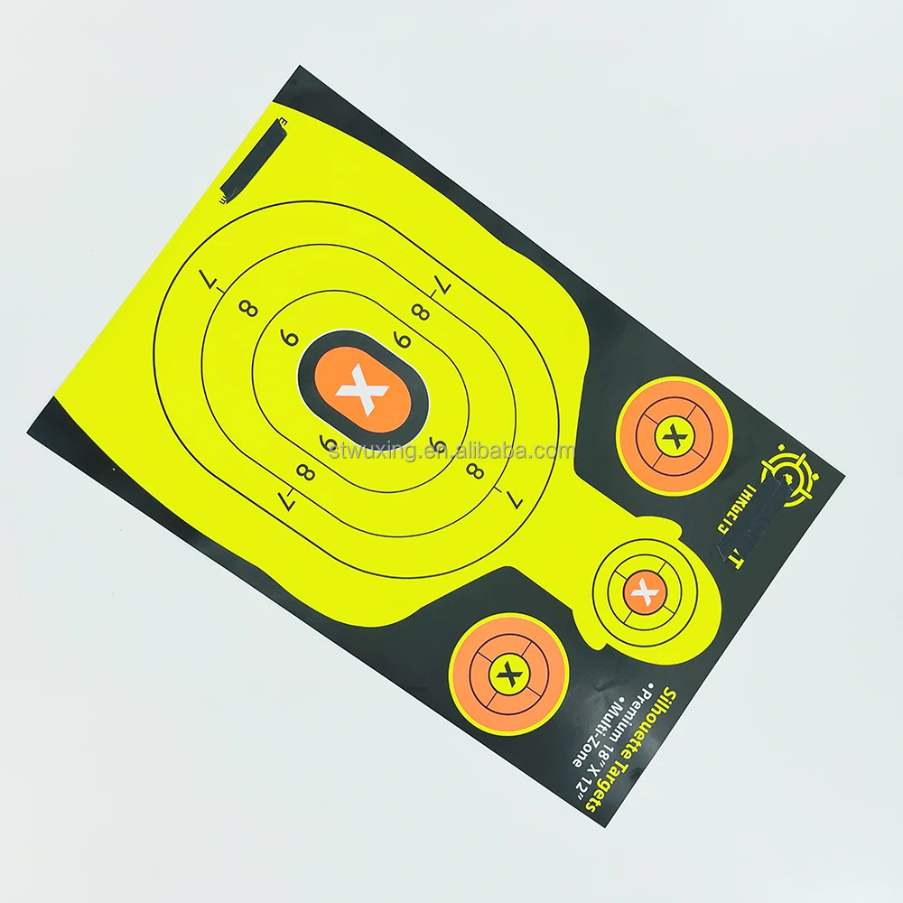 Shooting Target Fullsize Silhouette Price Tagger Outdoor Hunting ...