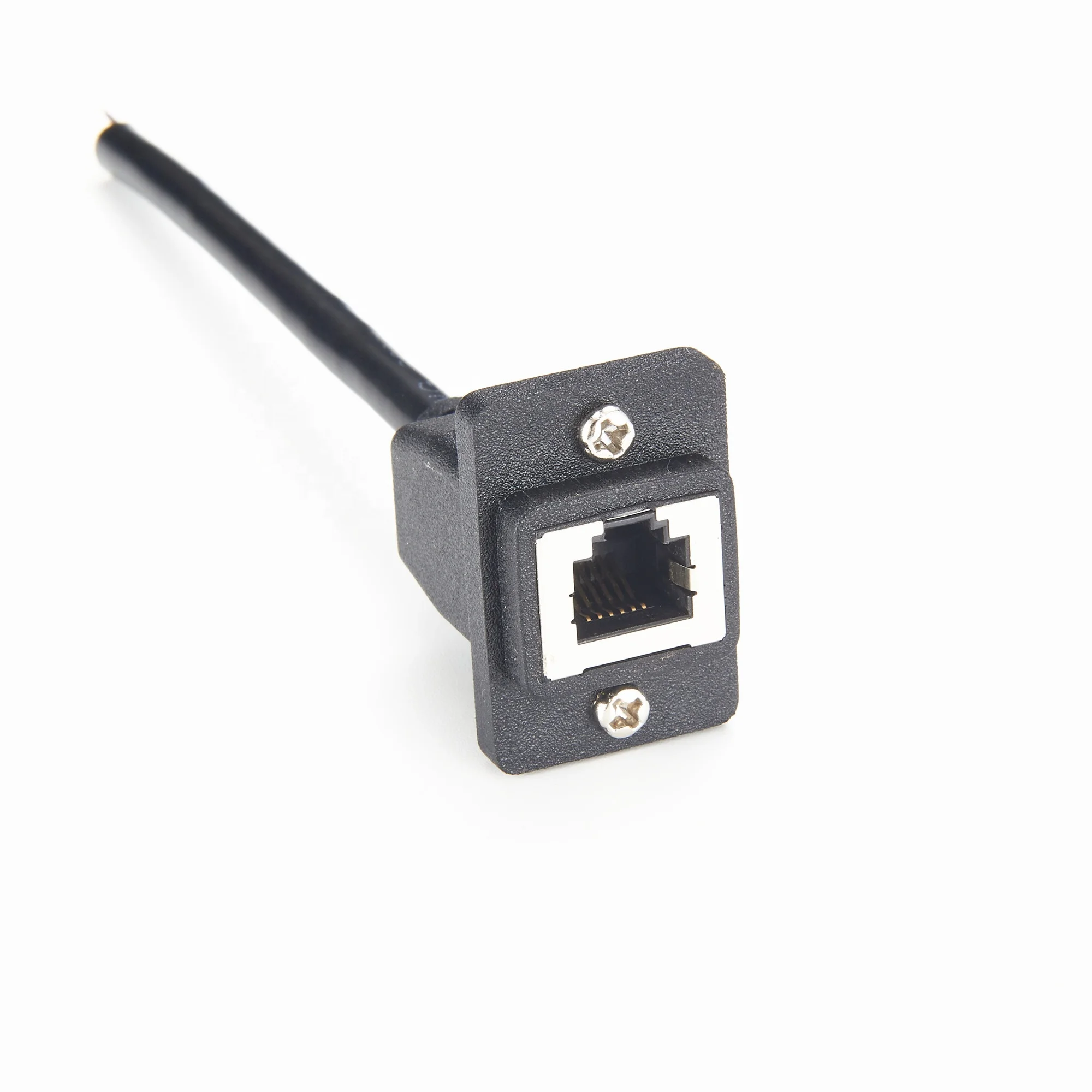 RJ 11 RJ12 Phone Panel Mount Cable