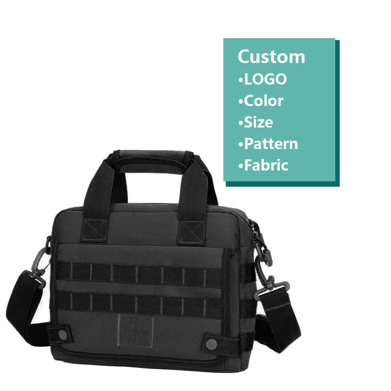 Custom Brand Tactical Briefcase Messenger Bag 12 Inch