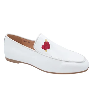 Professional Custom High Quality Women Leather Shoe OEM Casual Fashion Leather Shoes