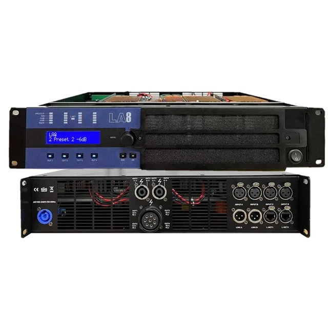 Germany ALLDSP LA8 amplifier system power amplifier with DSP