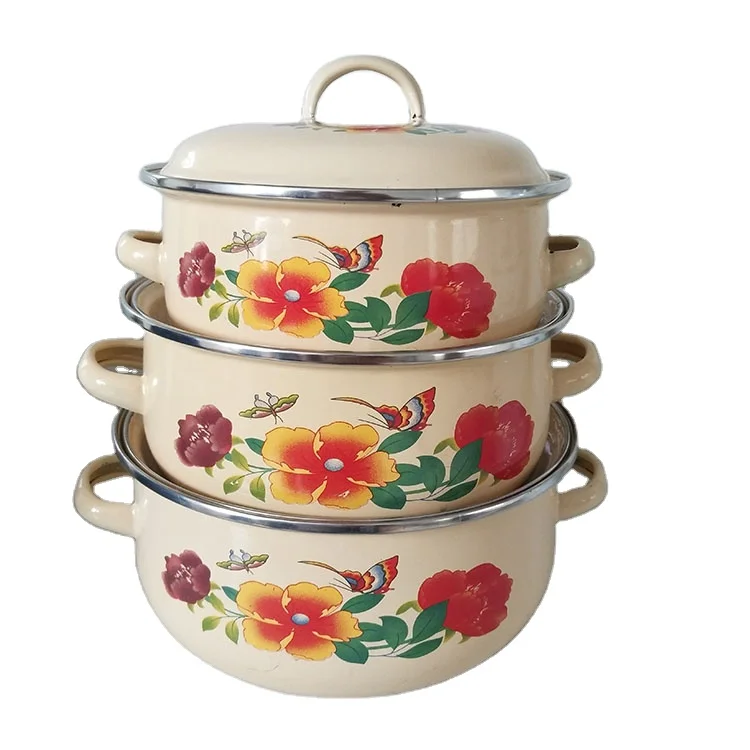 Best Enamelware Casserole Set with High Capacity Inside Insulated Casserole 3 Pcs Set High Capacity Inside 110XTDB Details