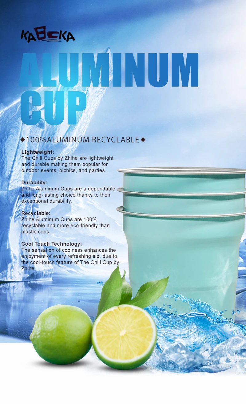 changing color aluminum cup pink