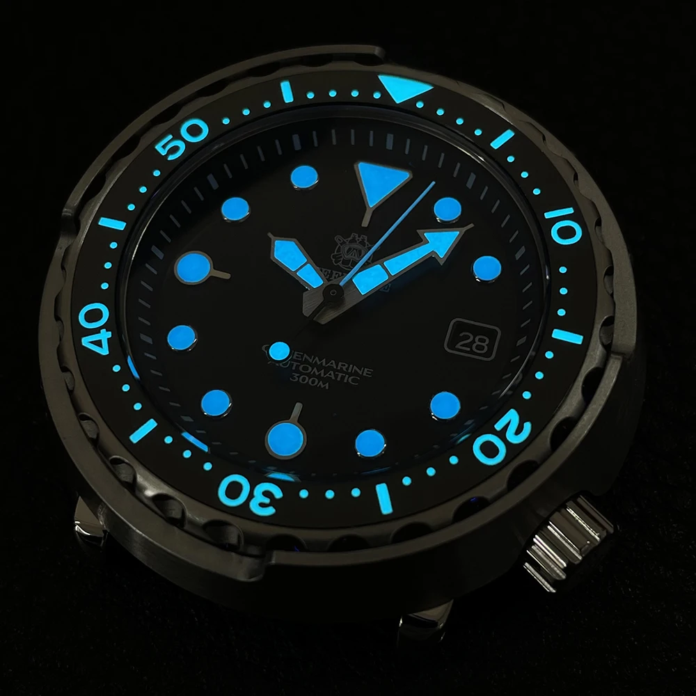 Steeldive Sd1975t Black Dial 47.5mm Stainless Steel Case 300m ...