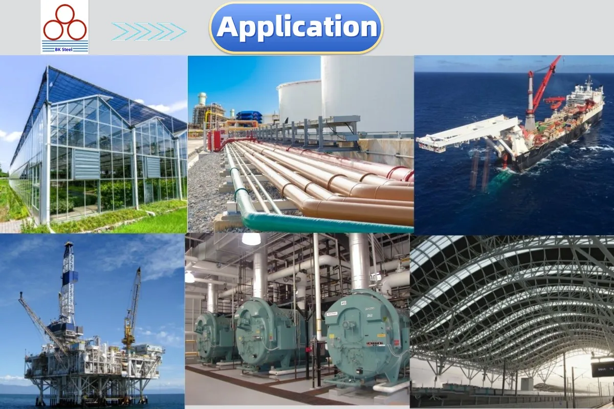 Asme B36.10m Astm A106b A53b Api 5l Gr.b High Temperature Steel Pipes