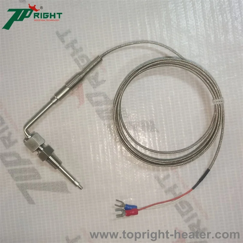 K-Type Thermocouple Exhaust Gas Temperature Probe – 2M Cable, 1250°C Max