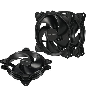 upHere Hot Sale 120mm Computer PC Fan Low Noise High Airflow 12V DC Fan Computer Cooling PC Case Fan