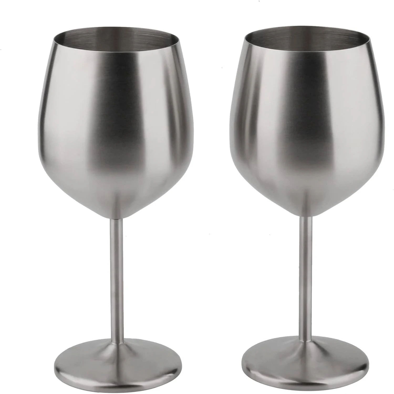 Factory Custom 500ml Reusable Stemmed for Stainless Steel Unbreakable Red Wine Glass Goblet Mug Modern Vintage Customized Color