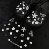 Gypsophila-20 classica con fibbie senza scarpe