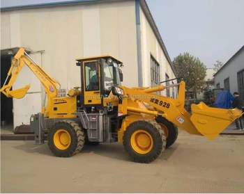 Earthmoving Machinery Backhole 4X4 2.5 Ton Excavator and Loader Machine Top Quality Backhoe Loader Price