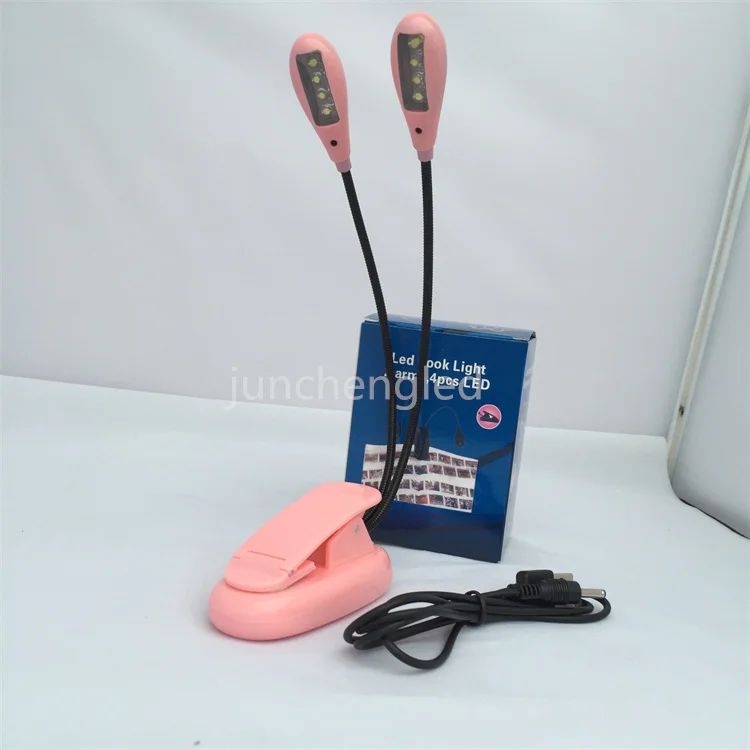 Retisee 4 Pcs Clip On Piano Lights Rechargeable Music Stand Light