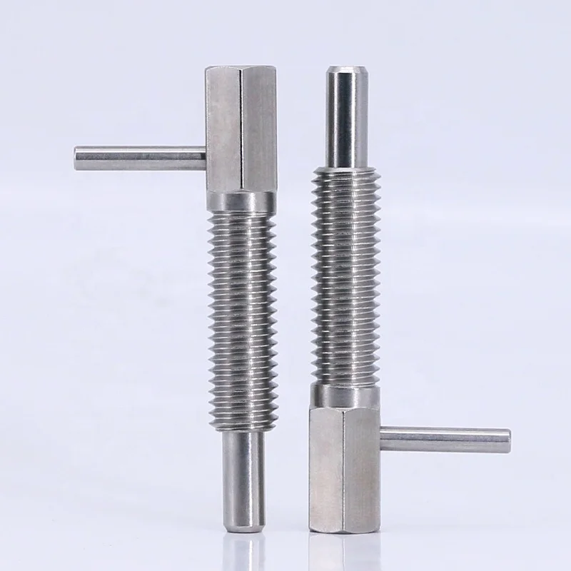 Index Bolt Simple Finish Lrhs Hand Retractable Spring Plungers