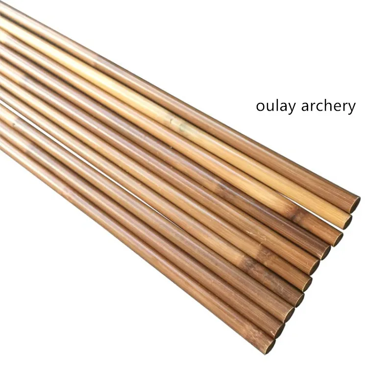 Lot De 50 Flèches En Bambou Pour Tir à L'arc - 33 Pouces (84cm) - Puissance 35-40 Lbs - Pour Jeunes/débutants