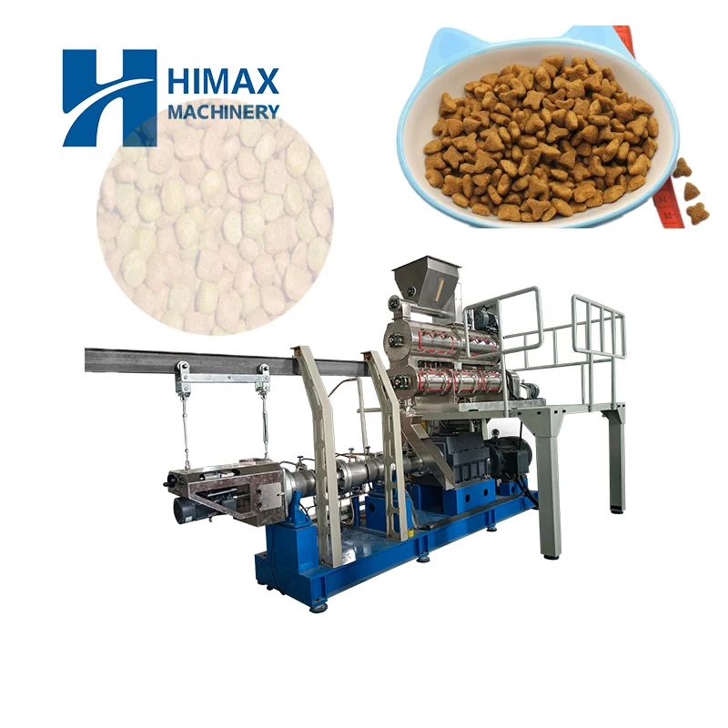 Automatic Dog Food Processing Line Kibble Dog Food Making Machines Dog Food Manufacturing Machine