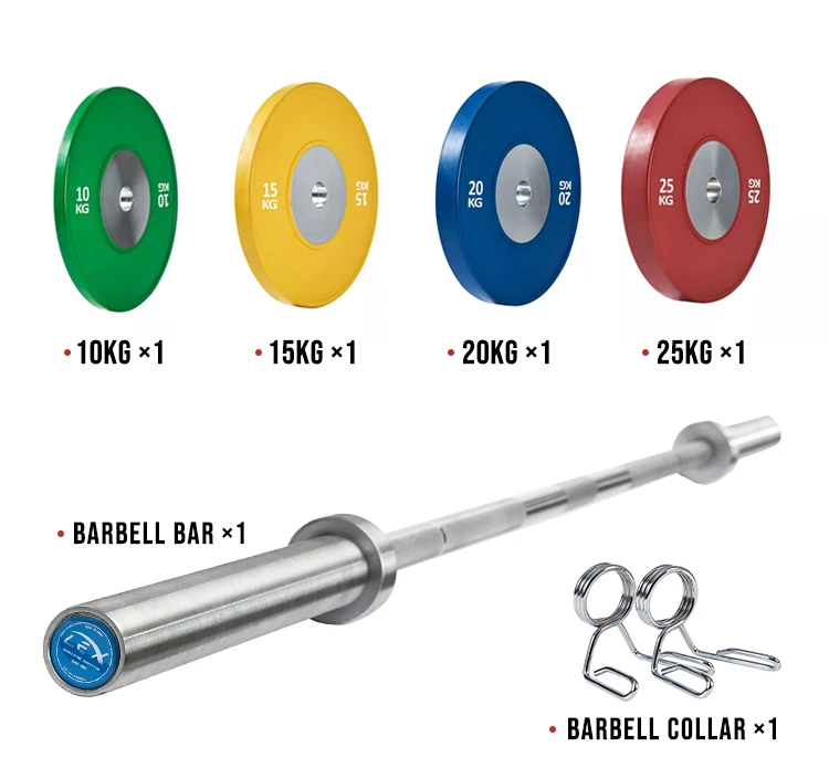 Gym Home Fitness Equipment Competition Plate Weightlifting Barbell 20