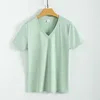 Cuello en V Verde Menta