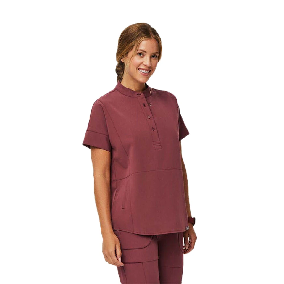 Factory Custom Athletic Nursing Scrubs Uniforms Sets Joggers Spandex Medical Hospital Scrubs Uniforms