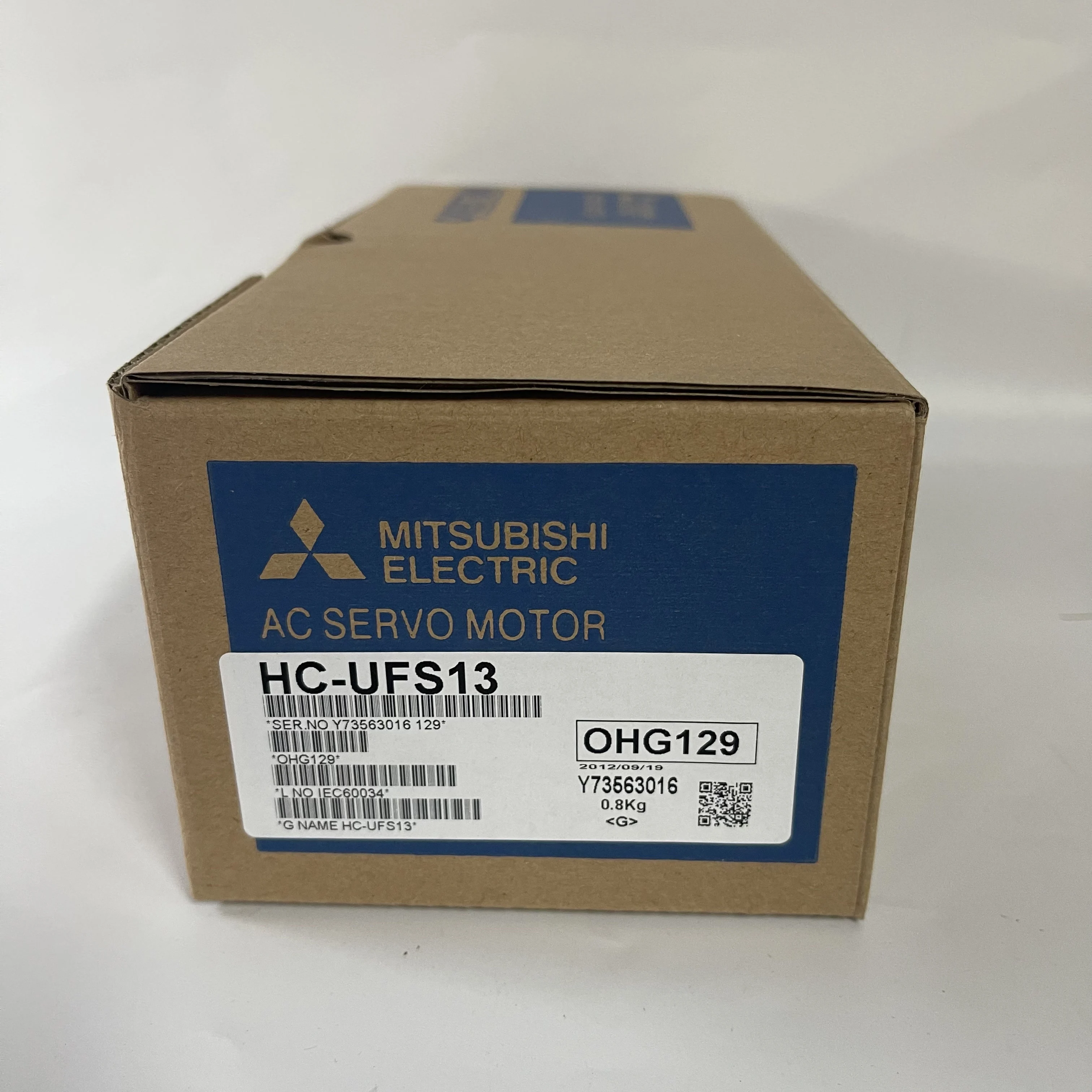 Mitsubishi AC Servo Motor HC-UFS13