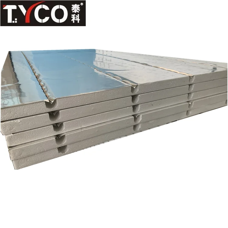 Underfloor Heating High Compressive Strength White Eps Insulation Board