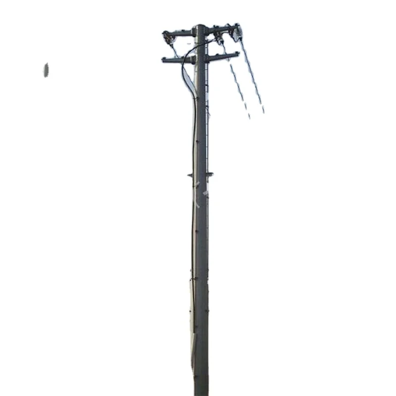 8-угольный трубчатый полюс горячего цинкования стандарта NEA, Филиппины