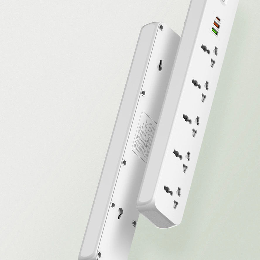 LDNIO SC5319 Power Strip Cube Socket 5 UK EU US Outlet 3 USB Port Surge Protector Power Socket Fast Charging Protection