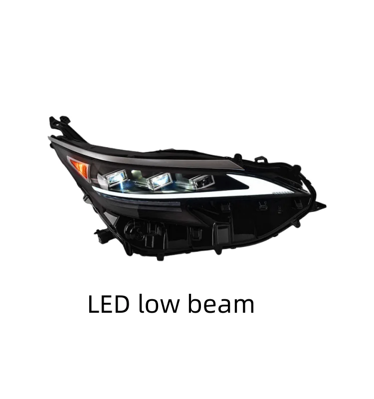 Headlight Assembly,Senna Modified Led Lens Daytime Running Light ...