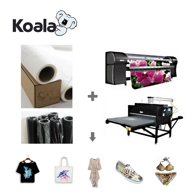 KQY instant dry 120gsm high weight sublimation paper roll size