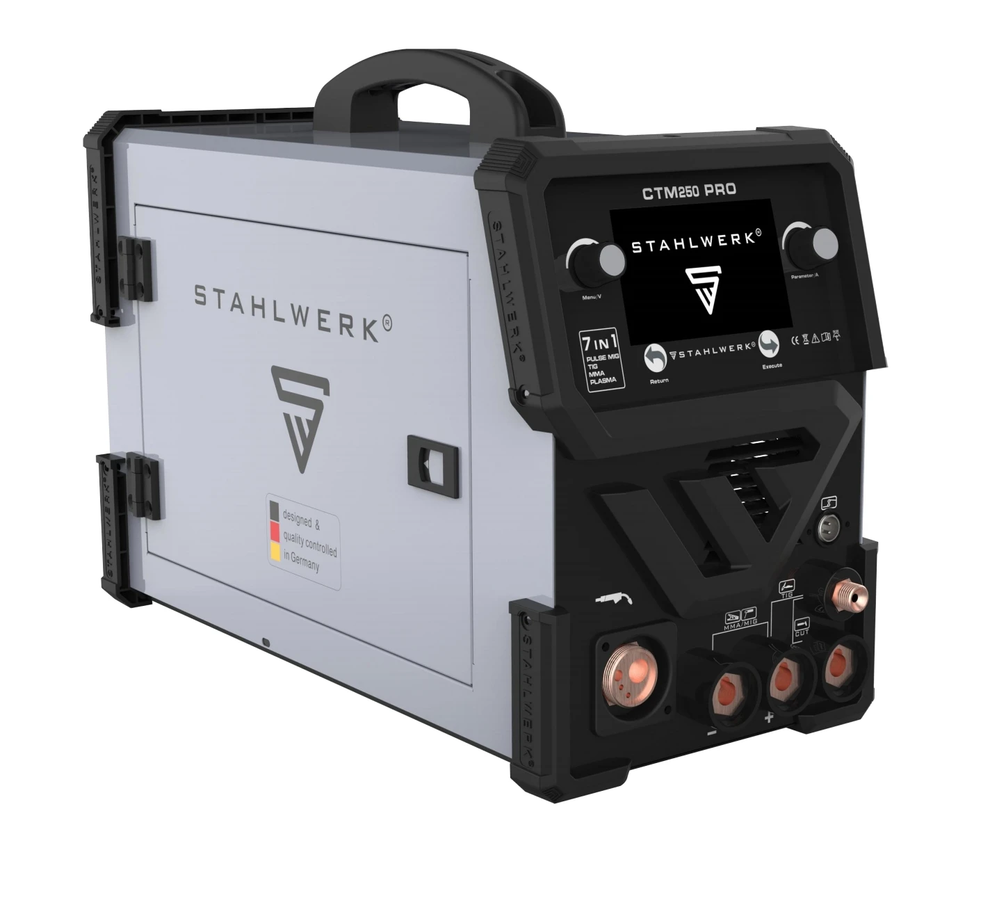 Poste à Souder 5 En 1 Numérique CTM-250 ST - 200A MIG/MAG, TIG, MMA, FLUX + Coupage Plasma 50A
