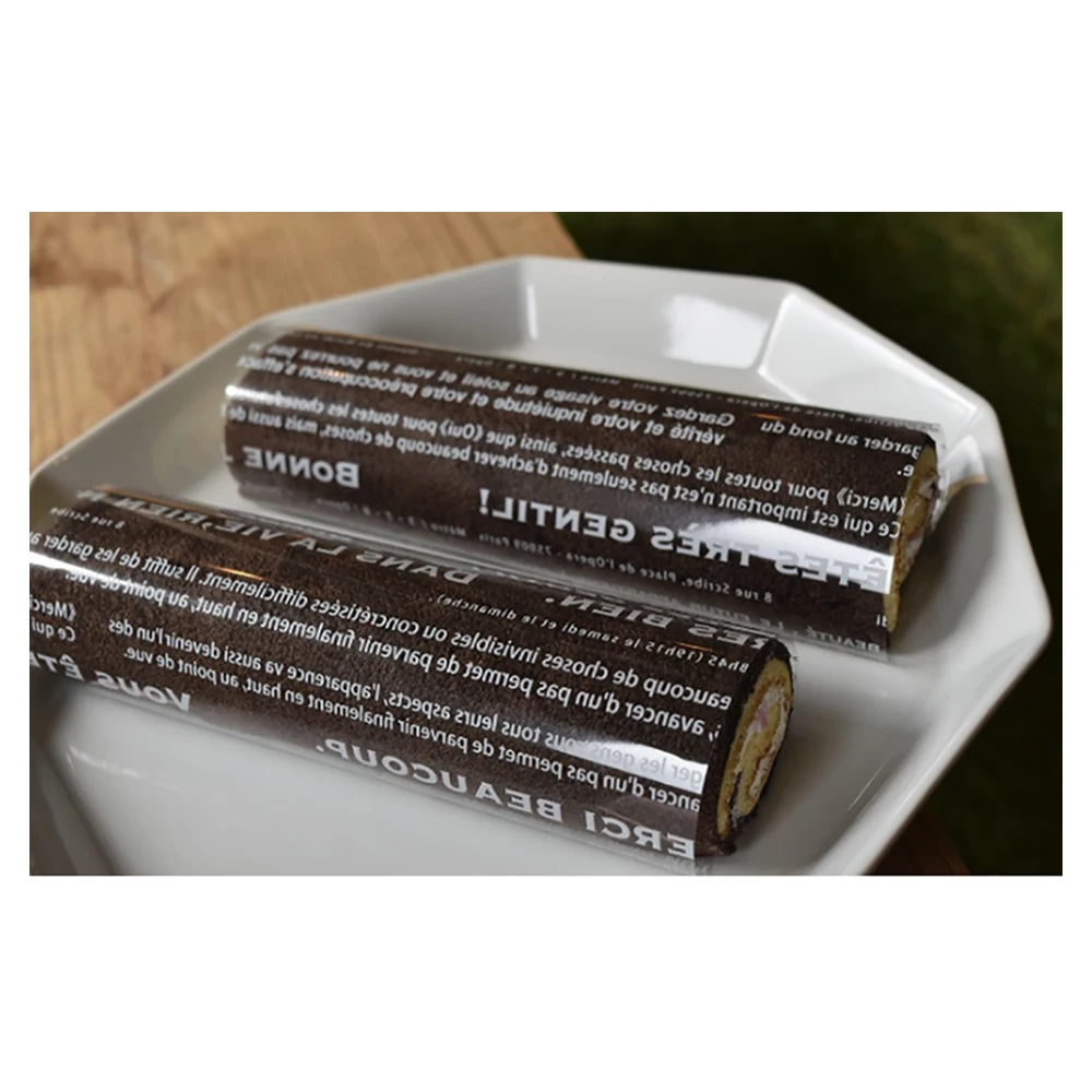 japan different designs gift paper pvc clear plastic wrapping