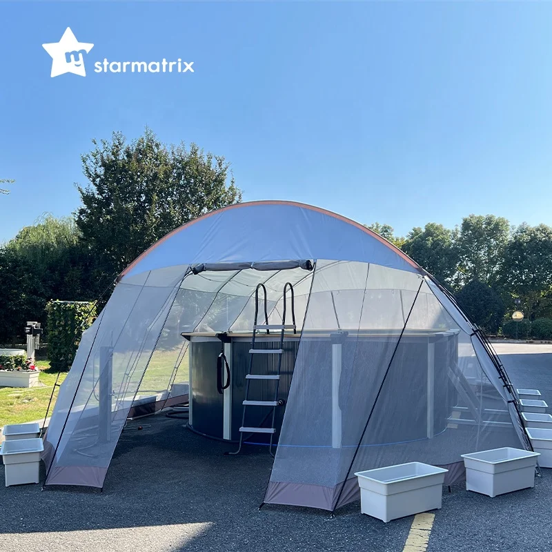 STARMATRIX Above Ground Pool Screen Enclosure