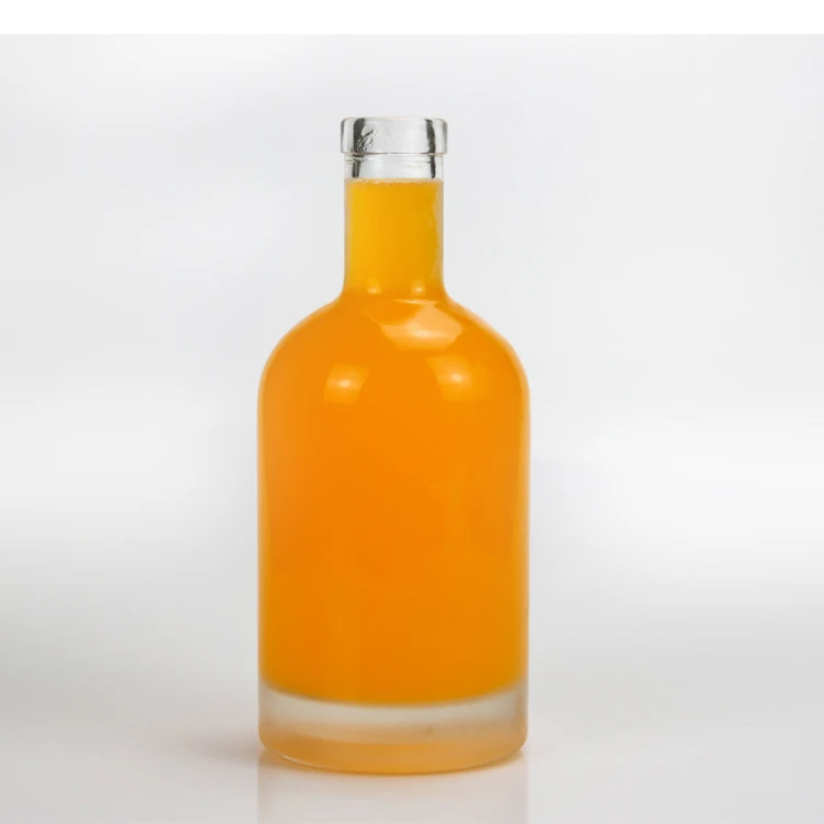 220ml 430ml 775ml 1400ml Screw Type Super Flint Glass Manufacturer Vodka Whisky Gin Spirits Liquor Bottle
