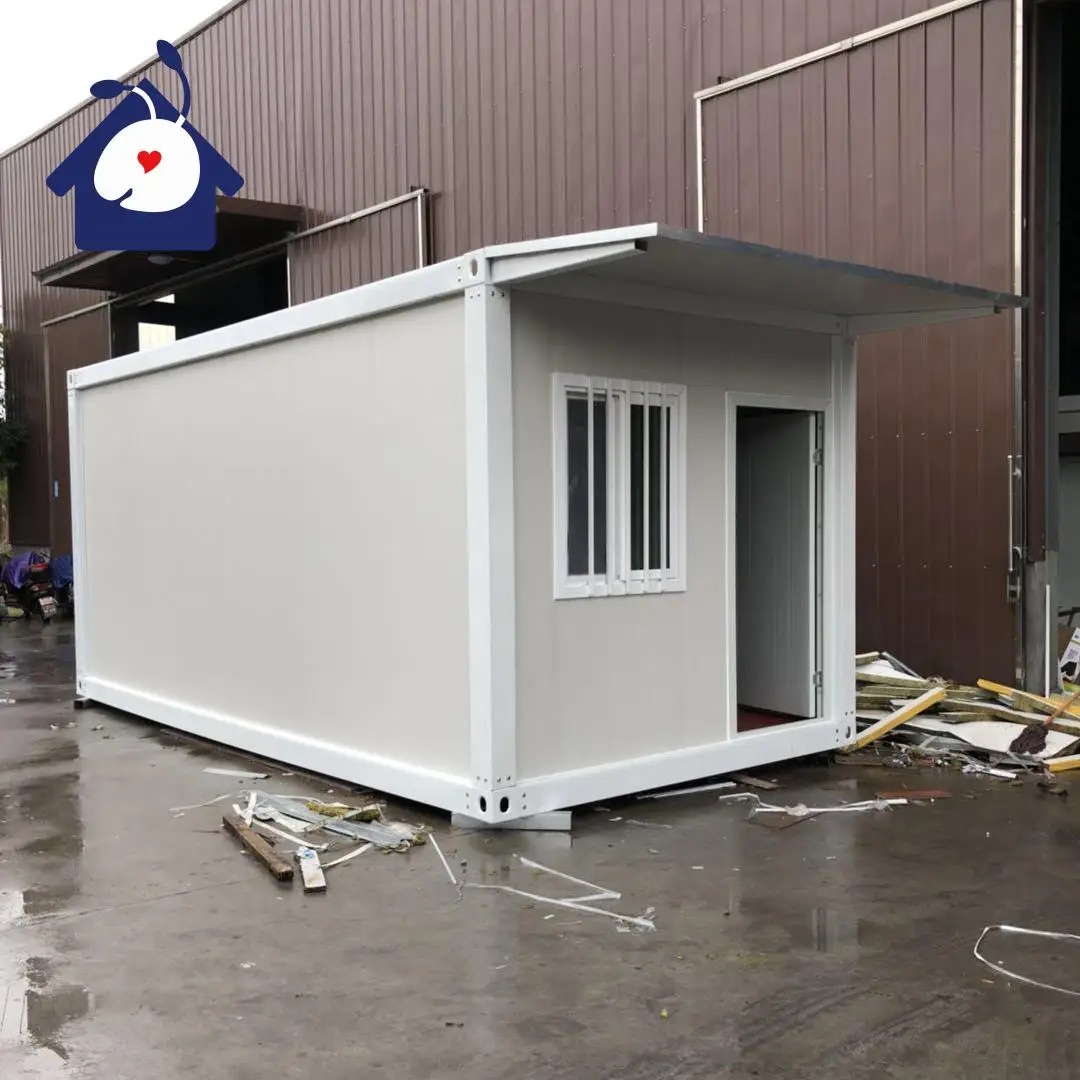 Tiny Cube Earthquake-proof and Waterproof Prefab Flat Pack Modular Container House Secure Living House for Sri Lanka Restaurant
