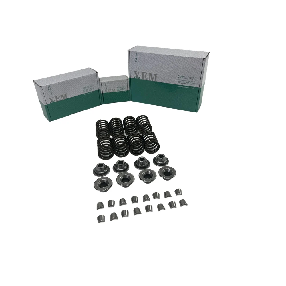 FD25 Valve Spring Kit Spring Seat & Retainer for Mitsubishi Engine Repair Kit Engine Repair Kit