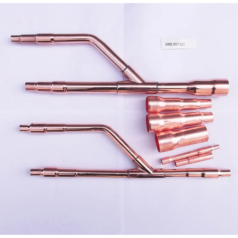 Copper Refnet Pipe With Insulation for LG VRF VRV Air Conditioning System