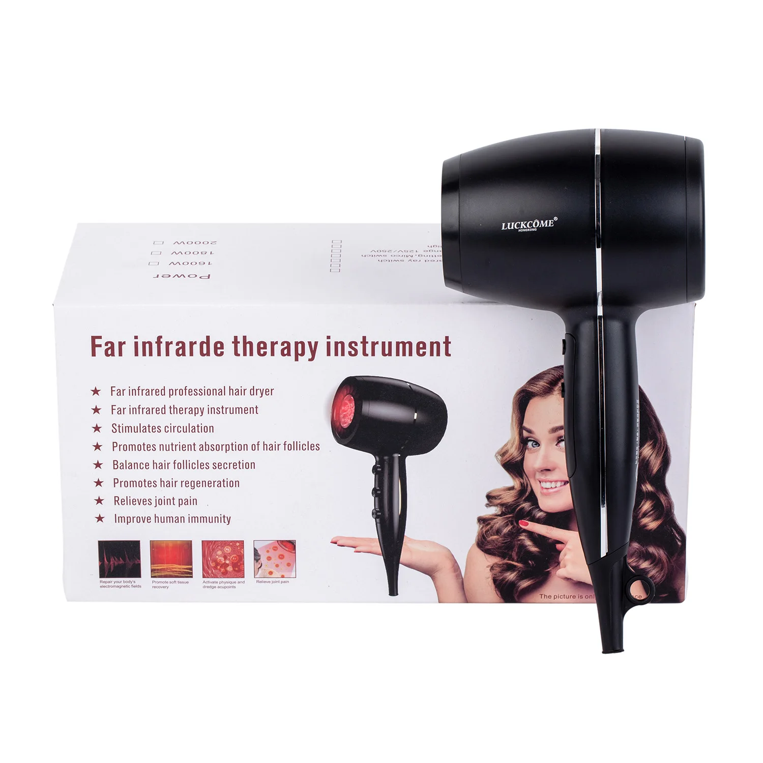 Professional Hair Dryer 2022 Factory Wholesale Newest Infrared Therapy