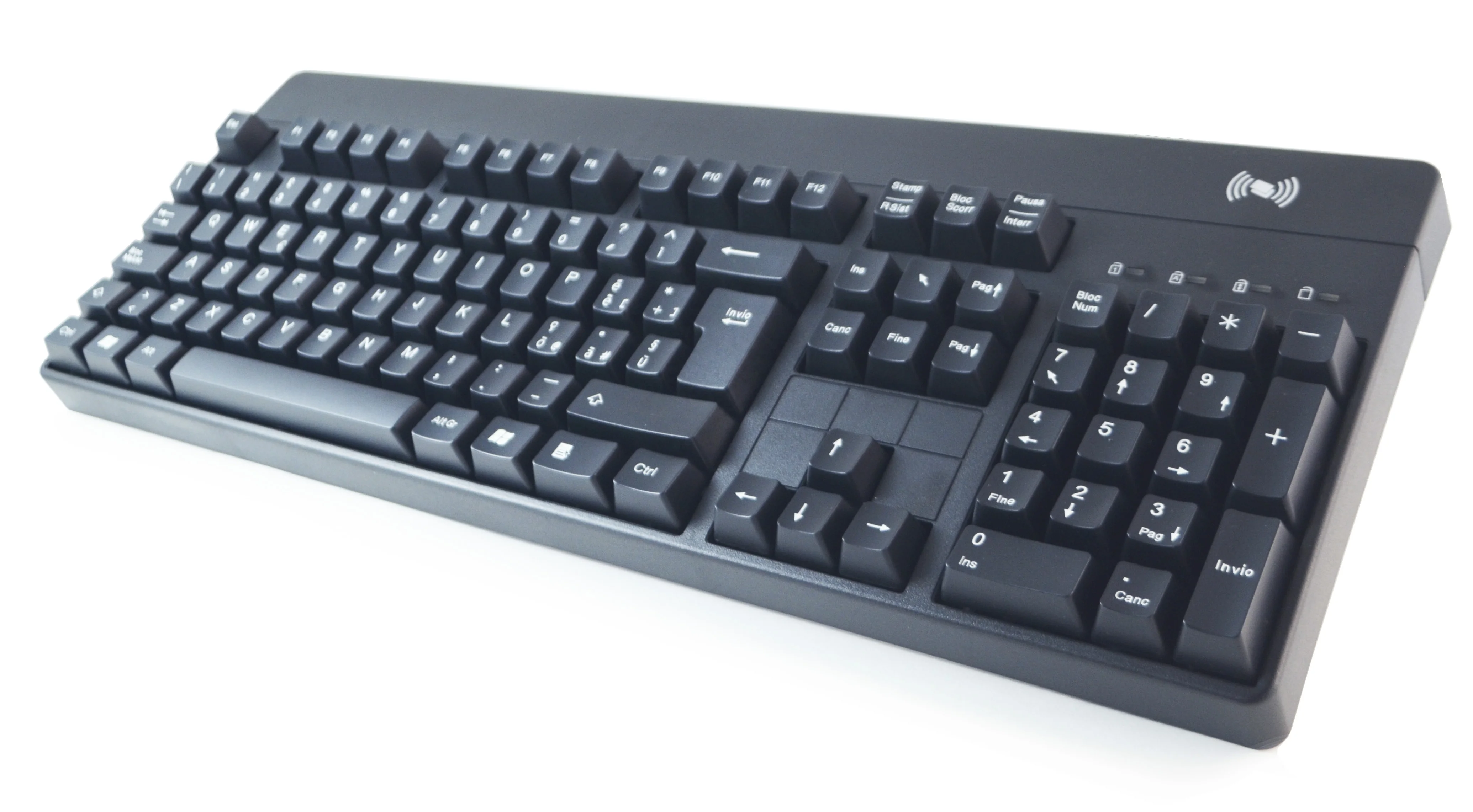 Government Logical Access Control Biometric Fingerprint Scanner Smart Card Reader Keyboard