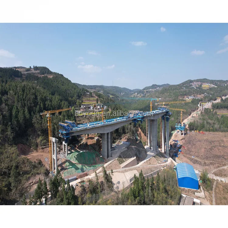 Steel Formwork for Concrete Bridge Concrete Cantilever Form Travelers Diamond Cantilever Bridge Hanging Basket