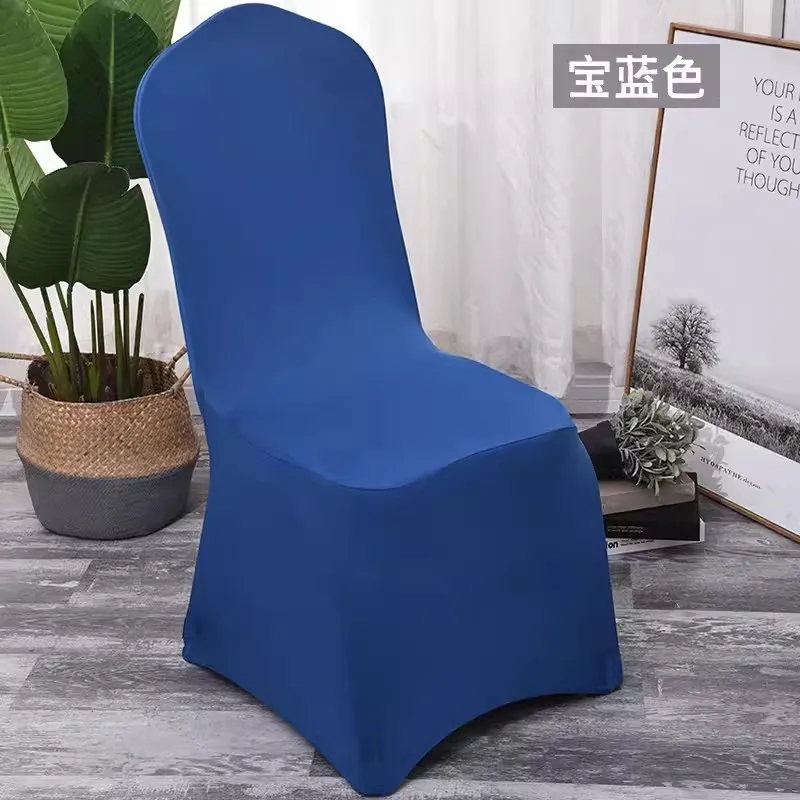 Banquet Dining Seat Cover Chair Cover Dyed Modern LGC001 Plain Style  Decorative Wedding Colorful Wedding Party Polyester CN;ZHE