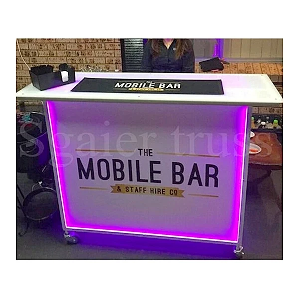 Banco Fieristico Pieghevole Portatile - Per Reception, Barbiere O Mostre, Con Tasca E Borsa Trasporto - Foto 8