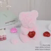 Pink white bear