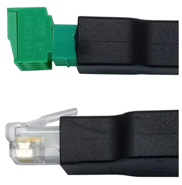 2x RJ11 Schraubklemmen - 4-polig Für Telefon & CCTV Verkabelung