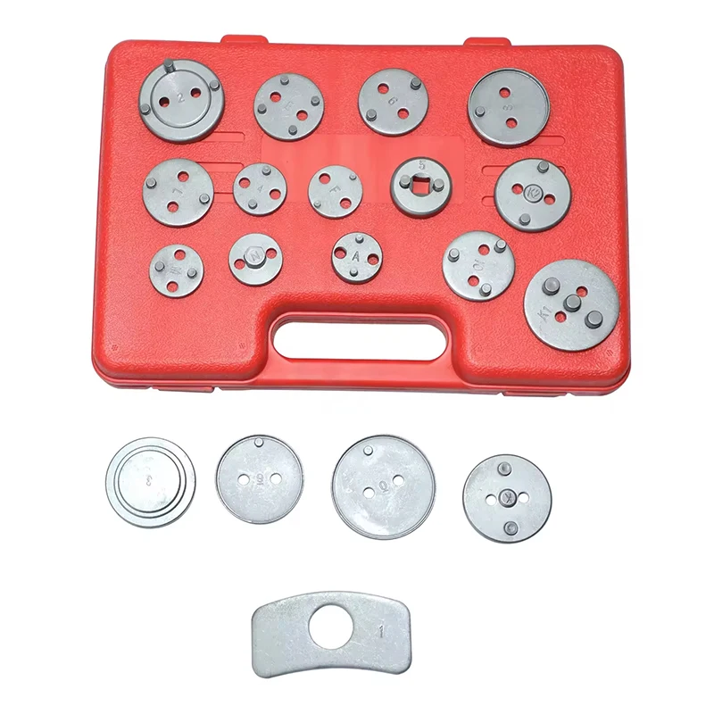 Universal 22pc Brake Caliper Piston Rewind Tool Kit Set Auto Wind Back