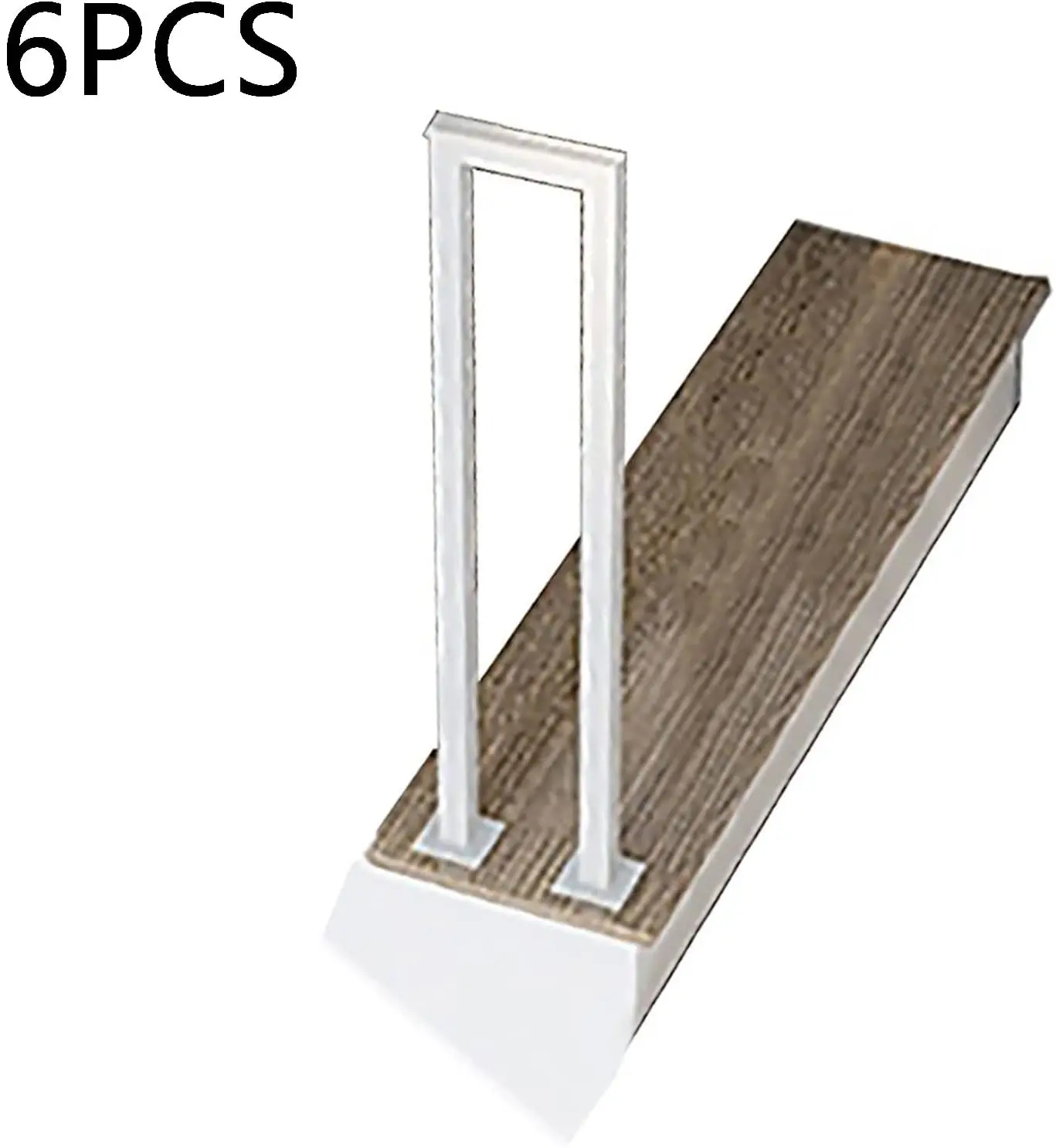 Поручни для лестниц сверхпрочные U-образные наружные Нескользящие металлические стальные перила дома ручка лестницы