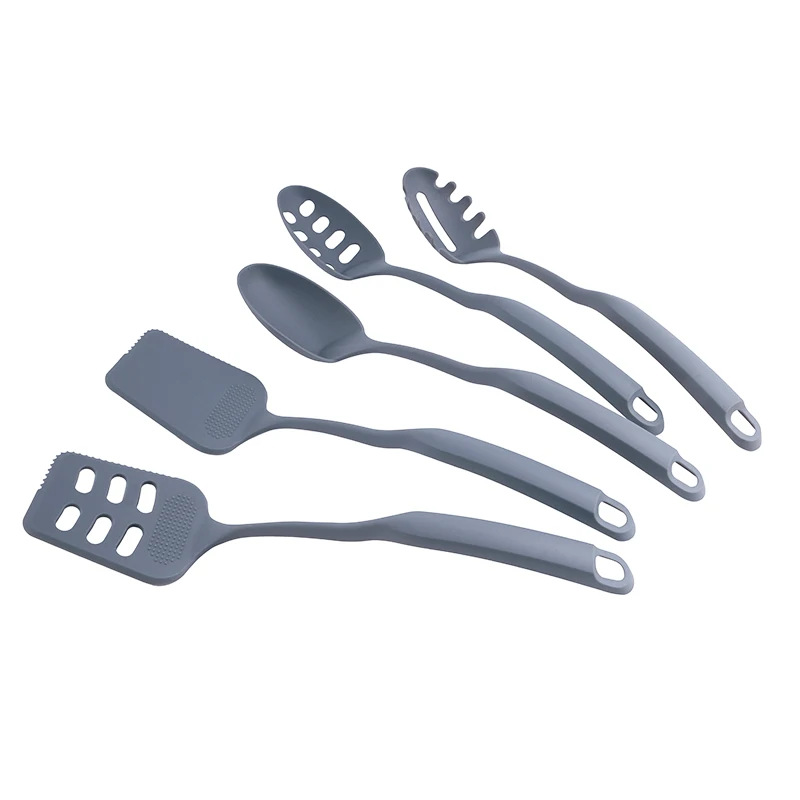 Wholesale Kitchen Gadgets Factory 5 Piece Nylon Kitchen Cooking