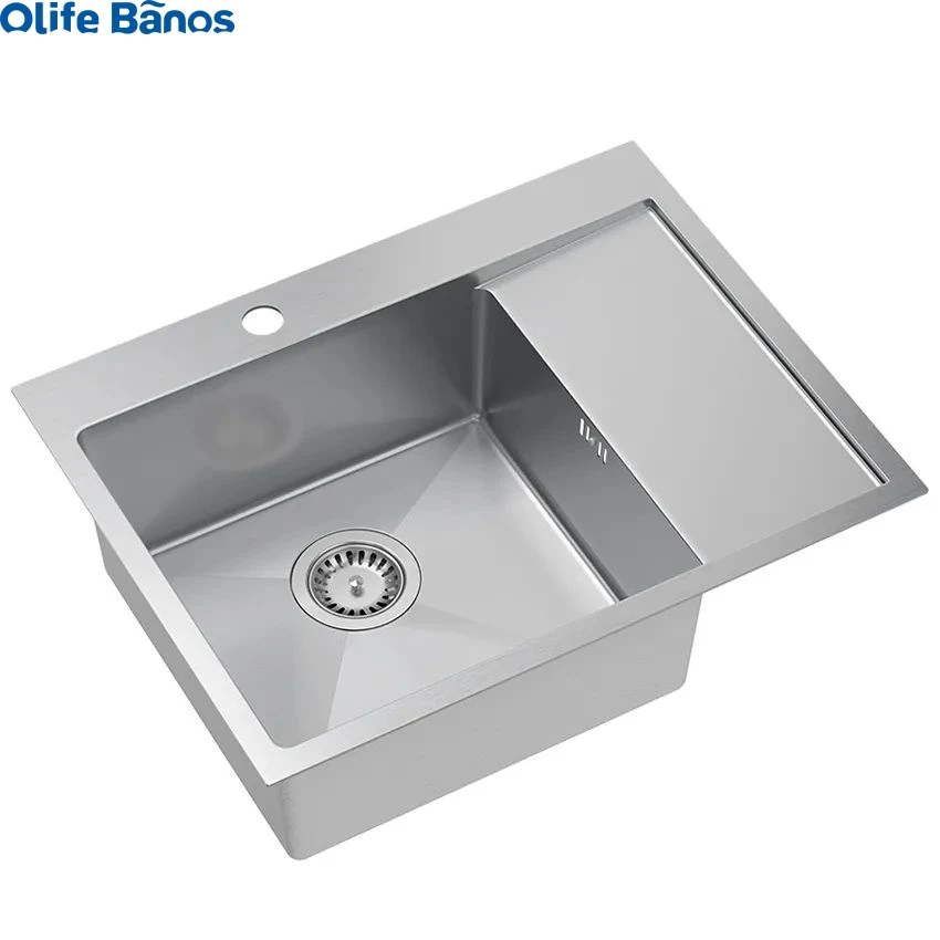 Fashion CE Sus304 Stainless Steel 1.4mm Rose Gold Under Mount Kitchen Handmade Double Sink With Strainer factory