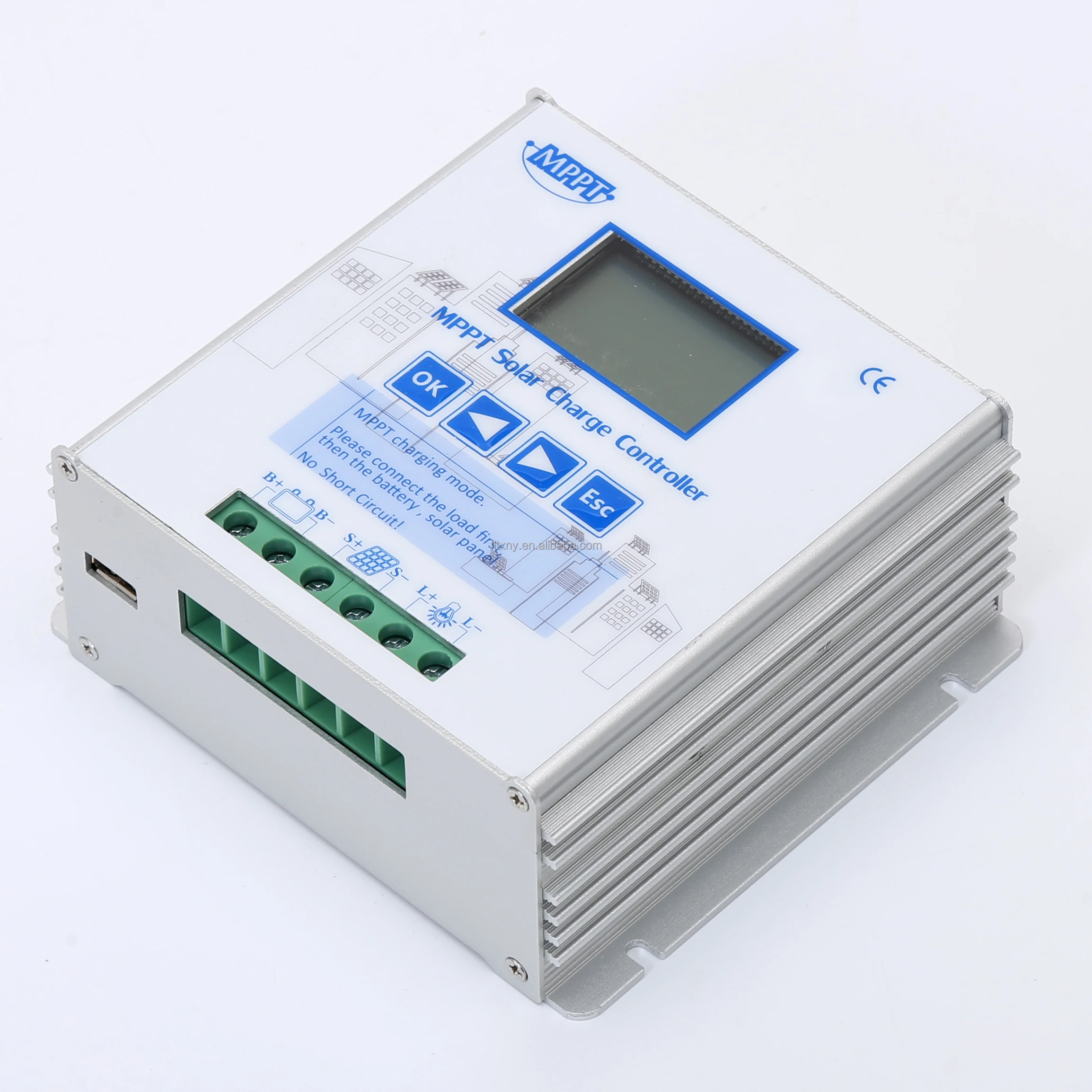 Mppt Solar Panel Controller Off Grid 10a 20a 30a 40a Solar Panel Mppt ...