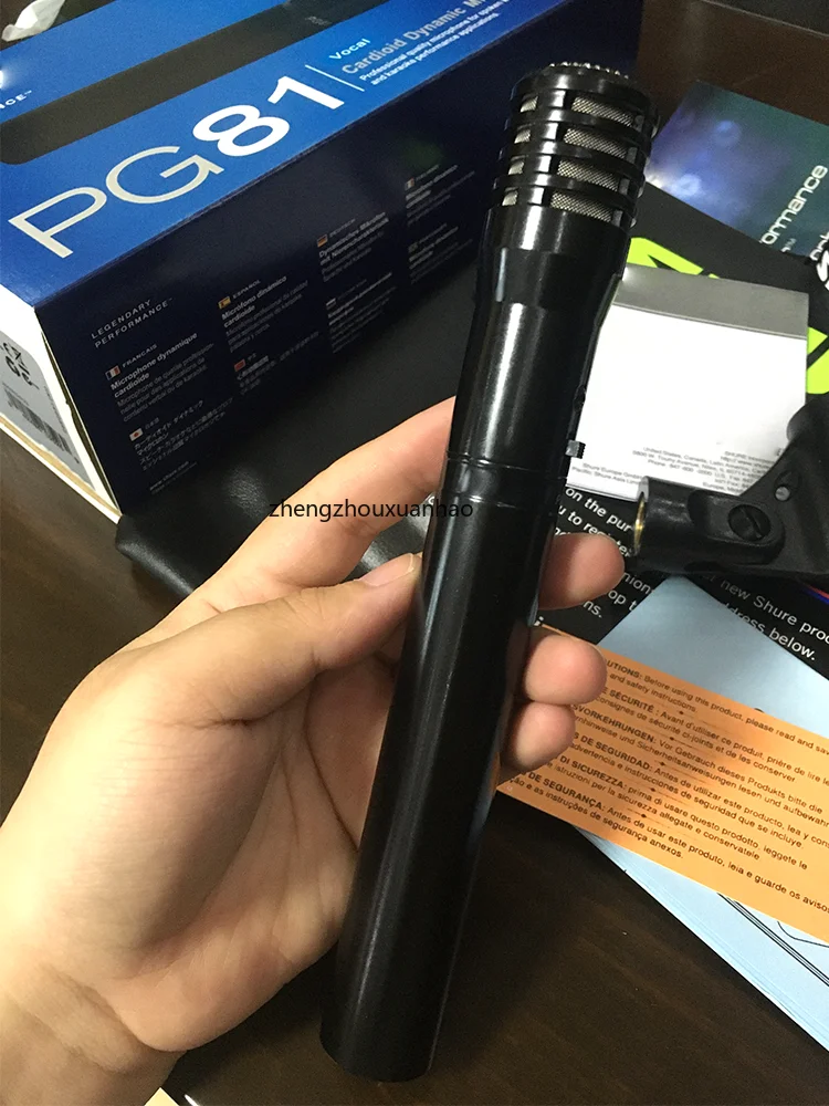 Professional Instrument Microphone PG81 - Dynamic & Condenser