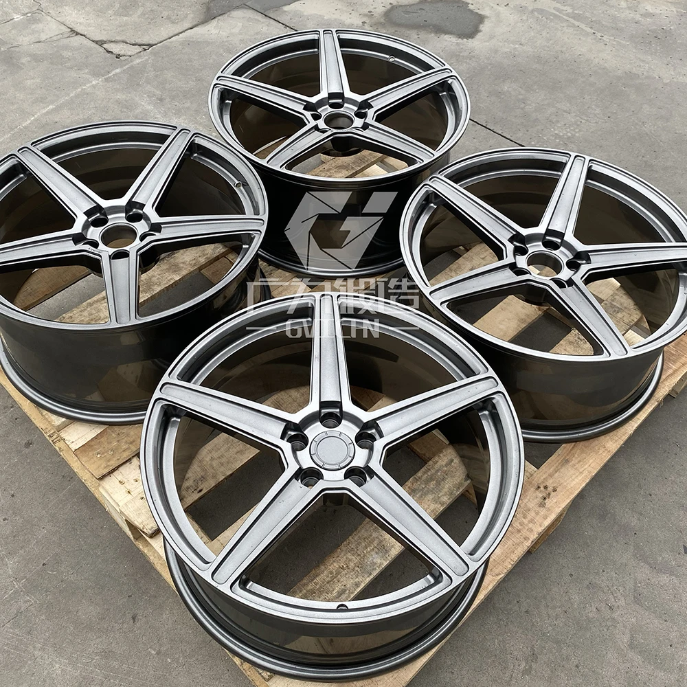 GVICHN one piece matte finish forged wheels 16 - 26 inch aluminum alloy rims 5x112 5x114.3 5x120 monoblock wheel hub